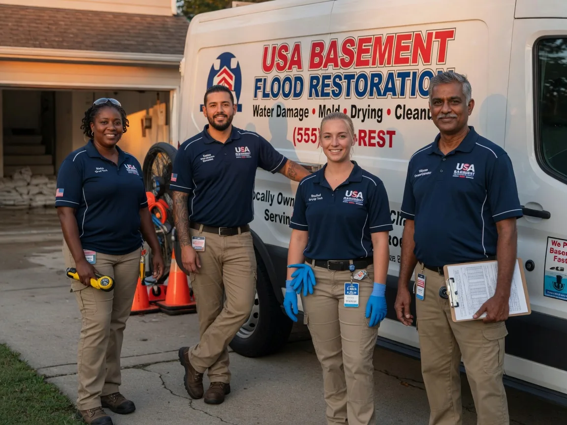 Basement Flood Cleanup company in Onalaska, TX